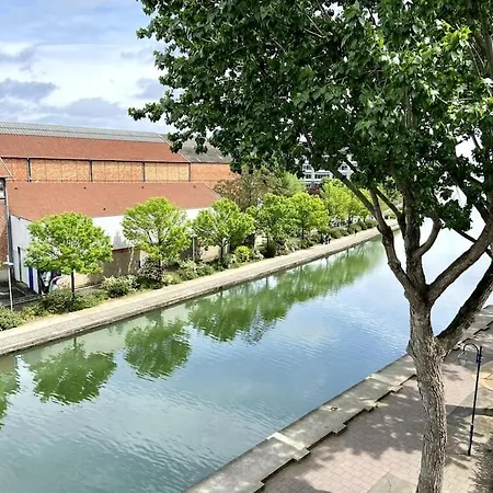 Familial, Vue Canal Ourcq, Parking * Pantin